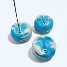 Load image into Gallery viewer, Mini Moon Face Incense Holder