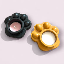 Load image into Gallery viewer, Paw Print Candle Holder