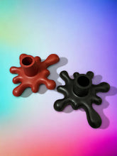 Load image into Gallery viewer, Molten Tapered Candle Holder