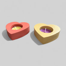 Load image into Gallery viewer, Heart Candle Holder