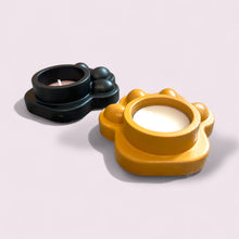 Load image into Gallery viewer, Paw Print Candle Holder
