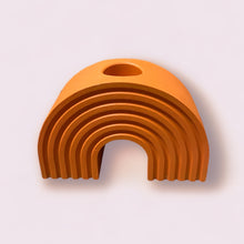 Load image into Gallery viewer, Rainbow Arch Candlestick Holder