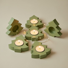 Load image into Gallery viewer, Christmas Tree Candle Holder