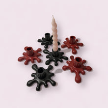 Load image into Gallery viewer, Molten Tapered Candle Holder