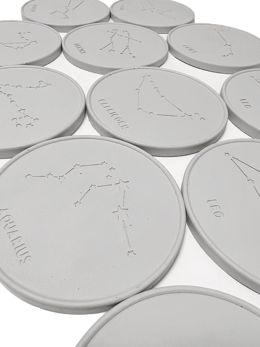 Constellations Coasters Astrology Zodiac Constellation Coasters – Fire and Moth Co